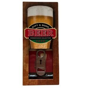 NIB Gift‎ & Book Beer Connoisseur Collection Bar Accessory Beer Opener